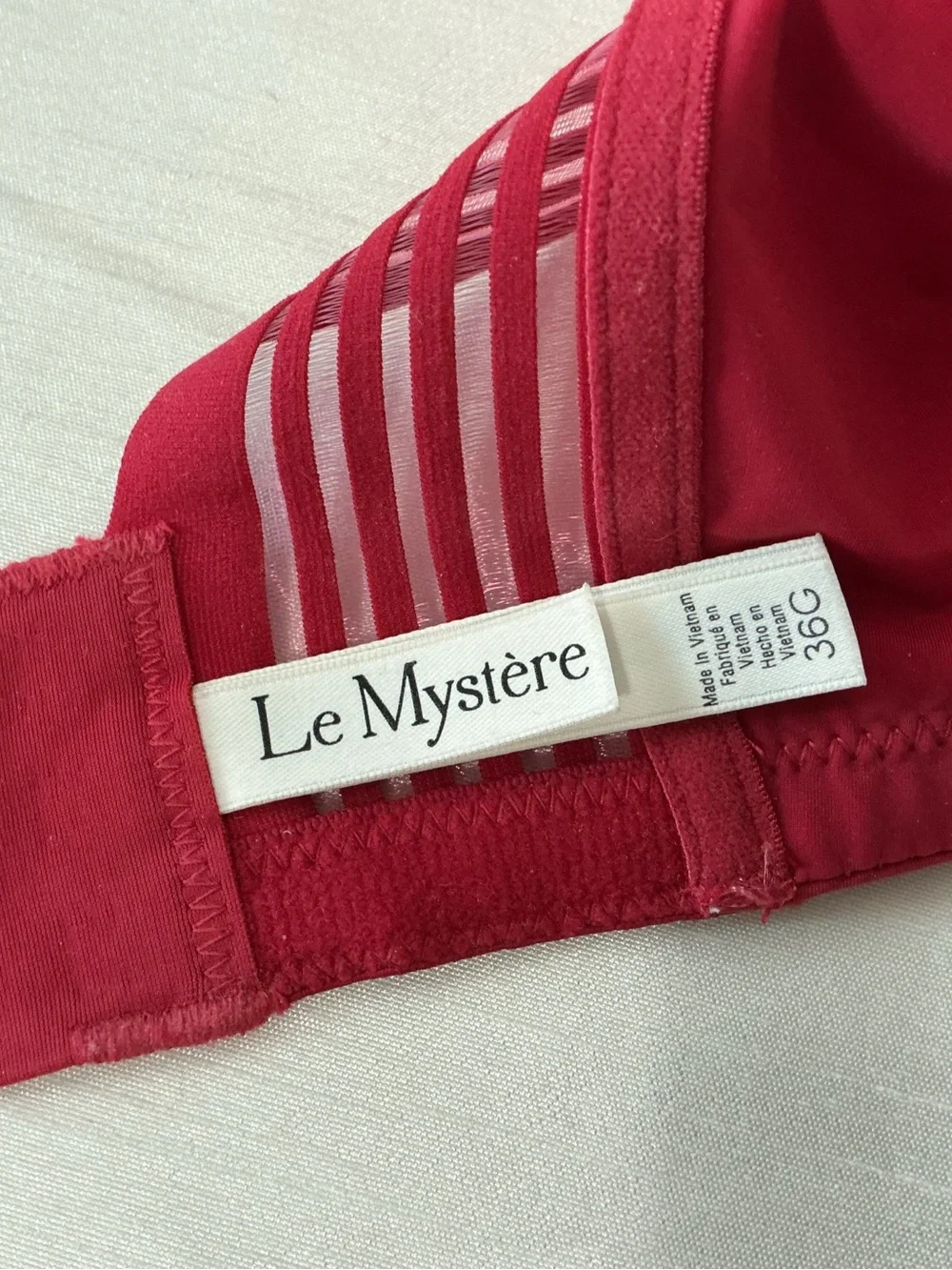 Le Mystere Back Smoothing Padded Underwire Bra 36G